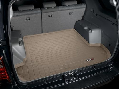 WeatherTech Cargo Trunk Liner for Toyota 4Runner, Behind 2nd Row (41230), Tan - color: Tan