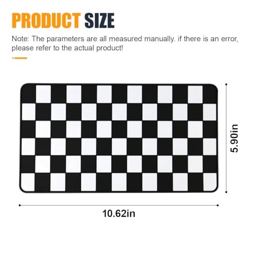 YoRise Car Dashboard Anti Slip Mat, 10.62'' × 5.90'' PVC Center Console Pad, Non-Slip Sticky Dash Mat, Washable Car Dashboard Gripping Pad for Phone, Glass, Key, GPS (White) - color: White