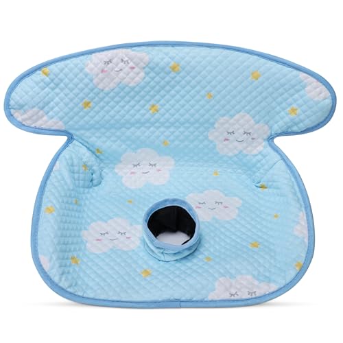 COOLBEBE Car Seat Protector for Potty Training, Dry Waterproof Car Seat Liner Toilet Training for Baby Infant Toddler, Piddle Pads Cover Car Seat Pad for Strollers & Carseat (Blue) - color: Blue, size: 1 Pack