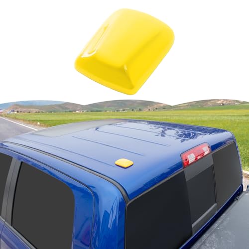 RT-TCZ Roof Antenna Cover Trim Decoration Exterior Accessories for Dodge Challenger 2009-2024,for Dodge Charger 2010-2024,for Dodge Ram 2010-2015 (Yellow) - color: Yellow