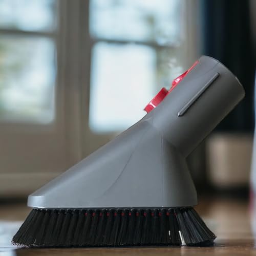 Dusting Brush Attachment Compatible with Dyson V15 V12 V11 V10 V8 V7 Gen 5 - Soft Bristle Vacuum Cleaner Accessories - Gentle Dusting Tool for Delicate Surfaces - style: Mini Soft Dusting