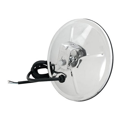 GG Grand General 33332 7” Round Convex Heated Blind Spot Mirror for Trucks, Buses, Utility Vehicles and more - size: 7"