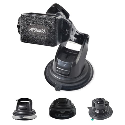 UAYESOK Suction Cup Mounting Disk Dashboard Windshield Pad Mounting Plate for Car Phone Holder Handheld Radio Mount, 78mm Strong Adhesive Disc for Dash Camera, GPS, Tablet (2 Packs)