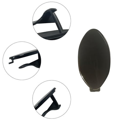 Car Door Handle Key Cover Cap Keyhole Protector Lock Access Replacement for BMW Z4 X3 X4 X5 X6 X7 3 4 5 6 8 Series OE# 8089701 7470565 7470575 (Black) - color: Black
