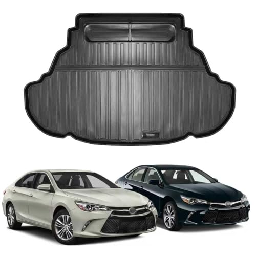 Vanseno Compatible for 2012-2017 Toyota Camry Cargo Mat Cargo Liner All Weather TPE Protection Trunk Mat for 2012 2013 2014 2015 2016 2017 Toyota Camry Accessories - color: Fit 2012-2017 Toyota Camry