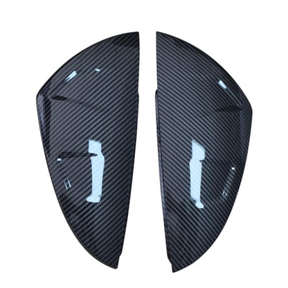 Mirror Caps Covers Compatible with Lexus Is300/Is350/IS500 2021-2023 All Models Side Door Rearview Mirror Cap Trim Accessories (Carbon Fiber Style) - size: Carbon Fiber Style