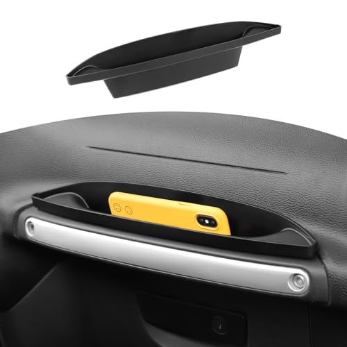 RT-TCZ for Jeep JK Grab Tray Passenger Handle Insert Organizer for Jeep Wrangler JK JKU 2011-2017 Black Extra Storage - color: gray, size: Large