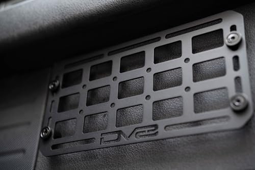 DV8 Offroad Universal Molle Panels | Can Be Mounted Almost Anywhere Including Vehicles, Garages, etc. | Available in 6 Sizes | Universal Mounting for Tools, Recovery Gear, & More (11" x 6") - size: 11" x 6"