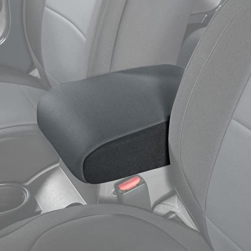 Diver Down Neoprene Center Console Cover - Fits Jeep 2007-2018 JK JKU Wrangler - Cushioned Armrest Cover - Doesn't Burn Your Elbow - Tight Custom Fit - Comfortable Foam Armrest Pad (07-10 Charcoal) - color: Charcoal, size: 2007-2010 JK