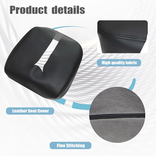 GXARTS Console Lid Armrest Cover Black Fit for Chevy Avalanche Suburban Tahoe Silverado GMC Yukon XL Sierra 2007 2008 2009 2010 2011 2012 2013 2014 Center Console Lid Replacement - color: Balck