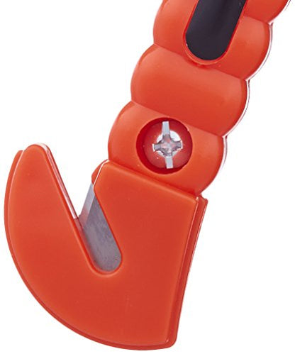 Amazon Basics Emergency Escape Tool, Window Breaker and Seatbelt Cutter, Car Safety Hammer with Protective Bracket, Bright Orange, 4 Pack, SW-835 - size: 4-pack
