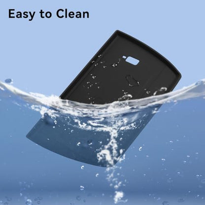 SMABEE Center Console Wireless Charging Protective Mat for Subaru Forester 2025 Accessories Silicone Non-Slip Pad Interior (Only Fit for Wireless Charging) Black - size: Wireless Charging Protective Mat