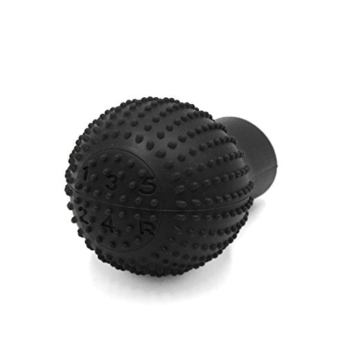 uxcell Black Soft Silicone Nonslip Car Manual Gear Shift Lever Knob Protective Cover - color: Black