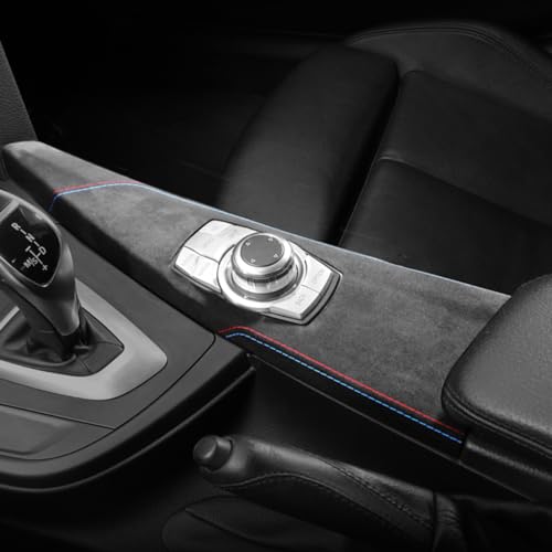 Betterhumz Car Center Console Multimedia Button Panel Trim Cover for Alcantara for BMW F30 F32 F34 2013-2019 328i 320i 318li 435i 420i 430i 425i Molding Sticker Interior Accessories