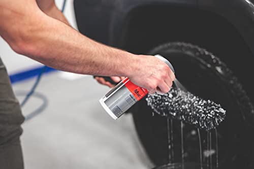 Detail Factory Wheel Brush Kit with Interchangeable Microfiber Covers | Ultra-Soft Cleaning, Washing and Detailing Wheels, Tires Rims - color: Gray
