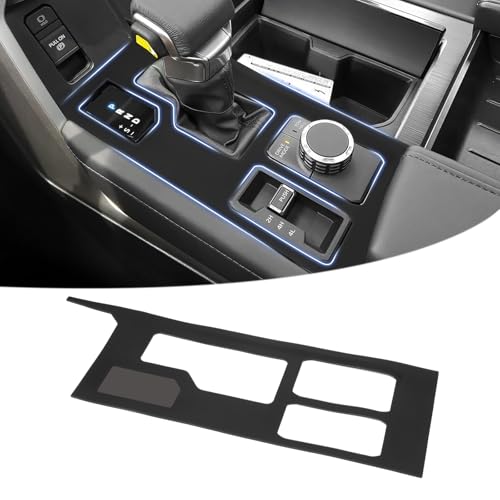 Autorder Central Control Gear Shift Panel Trim Cover for 2022 2023 2024 2025 2026 Toyota Tundra/Sequoia Accessories,Silicone Dashboard Gear Shift Cover Panel for Scratch & Dust Resistant - Black - size: 2022-2026 Toyota Tundra/Sequoia