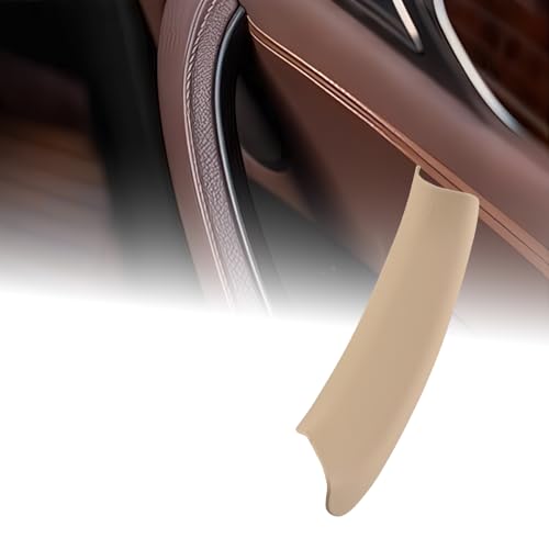 Passenger Side Beige Pull Handle Covers Compatible for X3 F25 2010-2016 X4 F26 2014-2017 Right Door Handle Interior - color: Beige, size: 1PCS Right Pull Handle