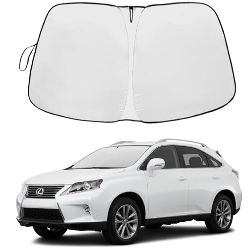 2026 Upgrade Front Windshield Sunshade fit for Lexus RX 2010-2015 Reflector Foldable Car Shade Automotive Windshield Sunshades for Lexus RX Windshield Sun Shade |Keeps Your Vehicle Cool| - size: Fit for Lexus RX 2010-2015