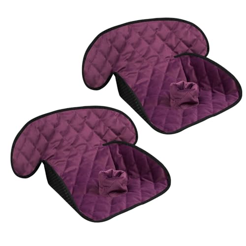 MOOB Waterproof Car Seat Protector - 2 Pack Premium Carseat Liner for Babies & Toddlers, Machine Washable & Quick-Dry, Anti-Slip Backing, Potty Training Pad for Infant Car Seat & Stroller (Purple) - color: Pueple, size: 2 pack