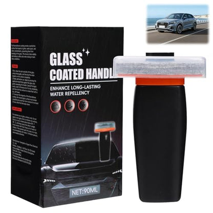 Car Oil Film Cleaner,Automotive Oil Film Cleaning Brush,Durable Glass Cleaning Tool,Glass Film Remover Cleaning Board for Car Windshield and Windows Improved Visibility