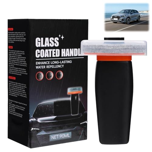 Car Oil Film Cleaner,Automotive Oil Film Cleaning Brush,Durable Glass Cleaning Tool,Glass Film Remover Cleaning Board for Car Windshield and Windows Improved Visibility