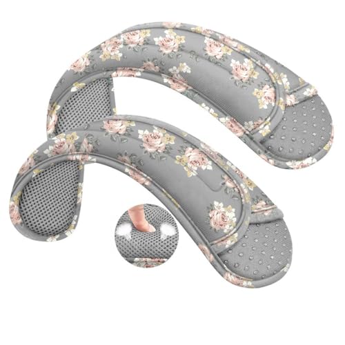 ZINZ 2-Pack Universal Shoulder Pad with Ultra Thick Cushion for Bag Luggage Bag Crossbody, Plus Long & Anti-Slip & Breathable,Light Rose - color: Light Rose