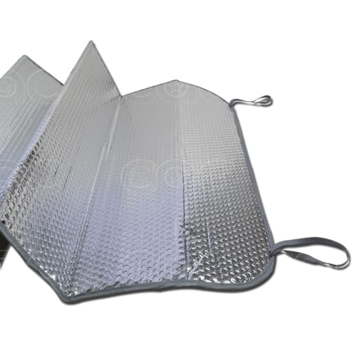 BDK Car Windshield Sun Shade - Jumbo Size Windshield Sun Shade Accordion Fold Style for Car Windshield - Heatshield Sunshade for Car, Truck, SUV - Car Window Shades Front Windshield - 65 x 27 in