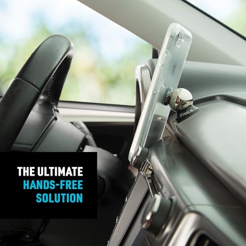 Nite Ize Steelie Original Dash Kit - Magnetic Phone Mount for Car Dashboard - Car Phone Holder with Strong Steelie Magnet & 3M VHB Adhesive - style: Dash