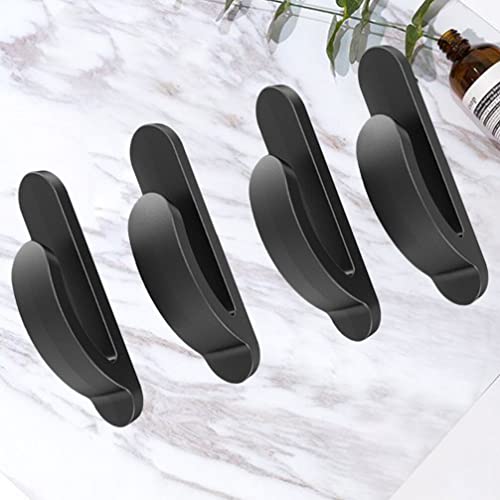 FAVOMOTO 4PCS Car Headrest Hooks, Universal Mini Car Seat Hook Vehicle Adhesive Hooks Headrest Hanger for Handbag Purse Coat Vehicle Decor Car Seat Hanger (Pack of 2) - size: 4X1.3cm (Pack of 2)