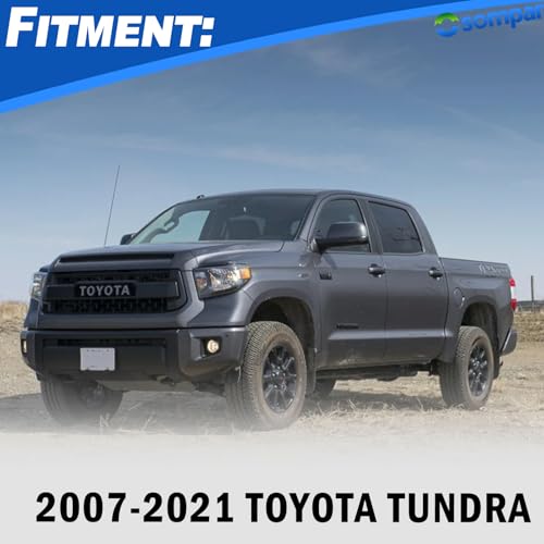 Osompar Gray Outer Rear View Mirror Cover Cap Front Driver Passeger Side for Toyota Tundra 2007-2021 Toyota Sequoia - color: Gray