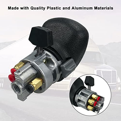 18 Speed Shift Knob Fits for Eaton Fuller Replace A-6918 A5013 Heavy Duty Trucks Shifter with Range Selector - style: 18 Speed