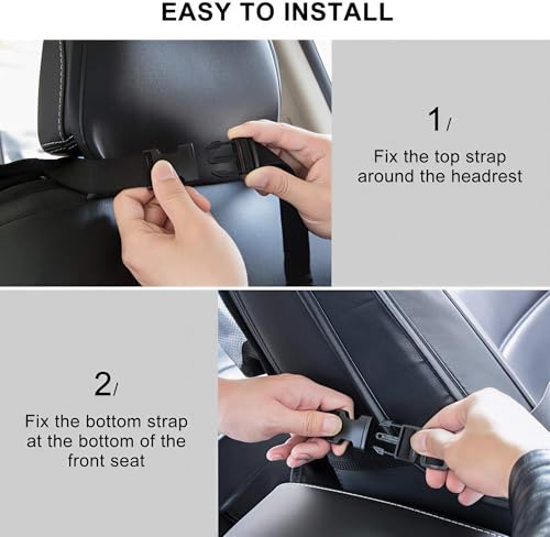 ONE PIX Backseat Car Organizer Mats Back Seat Organizers and Storage Bag with Touch Screen Tablet Holder for Kids Toddlers Car Seats, Travel Accessories, Road Trip Essentials Kids - size: 1 Pack