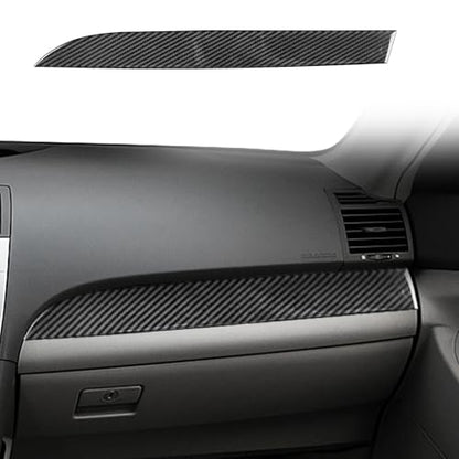 Carbon Fiber Passenger Side Central Control Dashboard Panel Trim Interior Compatible with Toyota Camry 2007 2008 2009 2010 2011 Accessoriess - color: Black 15