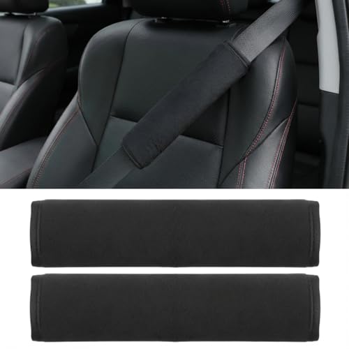 2pcs car seat Belt Cushion, Comfortable seat Belt Protection pad, can Prevent Friction and Irritation, Suitable for Neck, Shoulder, Collarbone and Chest seat Belt Cushion, to Prevent Injury.