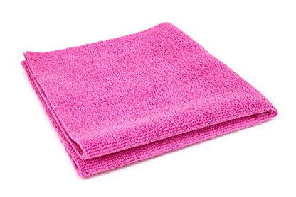 Autofiber [Mr. Everything] Premium Paintwork and Coating Leveling Towel (16"x16") 10 Pack (Pink) - color: Pink