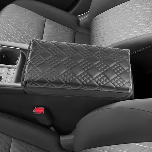 SKTU for 2026 Nissan Sentra Armrest Cover for 2026+ Nissan Sentra (S/SV/SR/SL) Center Console Cover Nissan Sentra 2026 Accessories Center Console Cushion Pad 2026 Sentra Soft Seat Box Pad-Thickened - color: For 2026+ Sentra Thickened