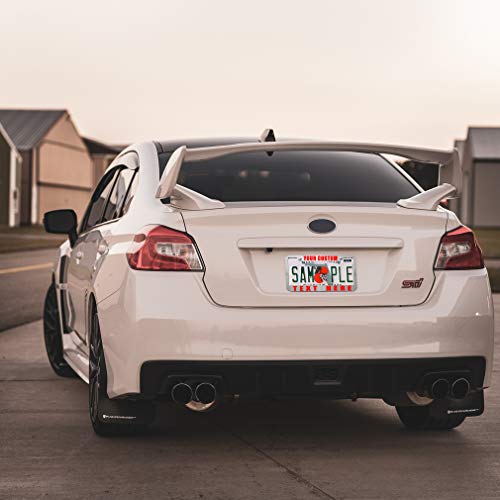 Speedy Pros Funny License Plate Frame Custom Personalized Text Zinc Cute Car Accessories License Plate Holder Chrome 2 Holes 1 Frame - color: Chrome 2 Holes