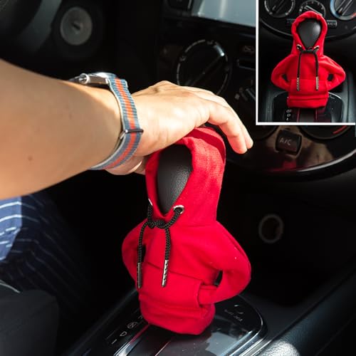 Car Shift Knob Hoodie,Gear Shift Hoodie,Funny Sweater Hoodie for Gearshift,Automotive Interior Accessories（Purple） - color: 1*Purple
