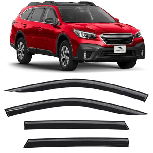Voron Glass Tape-on Extra Durable Rain Guards for Subaru Outback 2020-2025, Window Deflectors, Vent Window Visors, 4 Pieces - 101190 - color: For Outback 20-25