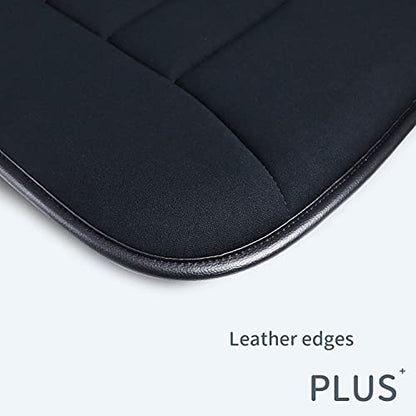 Thick Seat Cushion Memory Foam Car Seat Cushion Pad for Car Driver Seat Office Chair, Thickened Black - color: Thickened Black