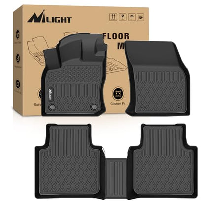 Nilight TPE Floor Mats for Volkswagen Tiguan 2018 2019 2020 2021 2022 2023 2024, All Weather Custom Fit Heavy Duty Floor Liners - color: 2018-2024 Volkswagen Tiguan