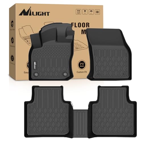Nilight TPE Floor Mats for Volkswagen Tiguan 2018 2019 2020 2021 2022 2023 2024, All Weather Custom Fit Heavy Duty Floor Liners - color: 2018-2024 Volkswagen Tiguan