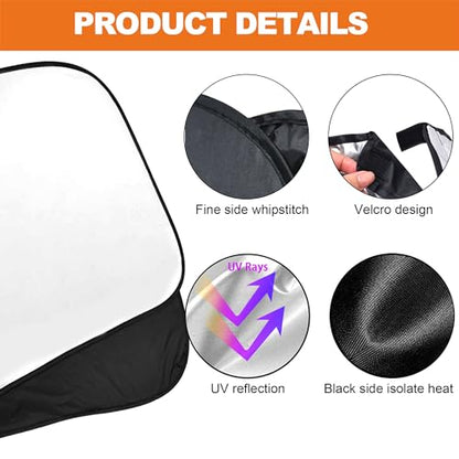 2026 Upgrade Front Windshield Sunshade fit for Lexus RX 2010-2015 Reflector Foldable Car Shade Automotive Windshield Sunshades for Lexus RX Windshield Sun Shade |Keeps Your Vehicle Cool| - size: Fit for Lexus RX 2010-2015