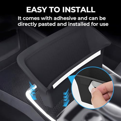 Wireless Charging Protective Mat for Chevrolet Equinox 2026 2025, Interior Accessories Center Console Anti-Slip Wireless Charger Cover Pad Protector for 2025-2026 Equinox, Black - style: Fits for Chevrolet Equinox 2024-2026