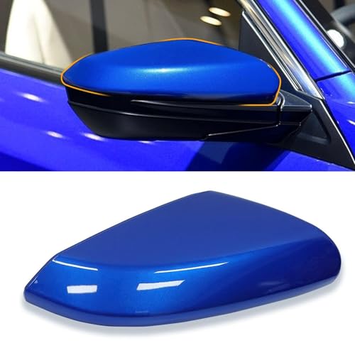 Moonlinks Compatible with 2016-2021 Honda Civic Mirror Cover Replacement for Passenger Side,Aegean Blue Metallic for 10th Gen Civic,2019-2022 Insight,RH Side Rearview Mirror Cap Trim(1PC) - size: 10th-Right Blue