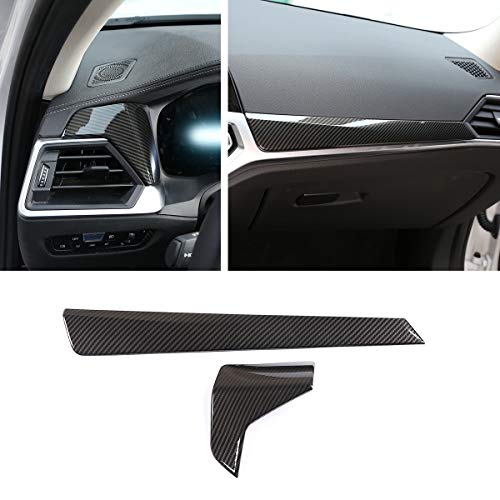 ABS Car Center Console Dashboard Decoration Panel Trim For BMW G20 G28 325li 3 Series 2019 2020 (Carbon Fiber) - size: Carbon Fiber