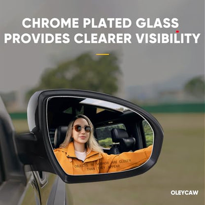 Compatible with Hyundai Tucson Passenger Side Mirror 2016 2017 2018 2019 2020 2021 - Right Side Mirrors Replacement Glass with Backing Plate, Power Heated - color: Passenger Side(Heated)