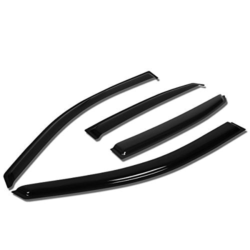 Auto Dynasty Rain Guards Tape-On Compatible with 2010-2015 RX350 / RX450H 4pcs Window Visor Deflector - size: 10-15 RX350 RX450H