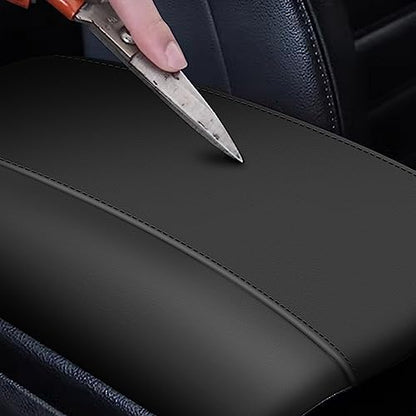 Center Console Armrest Cover for Ford Edge 2015-2024 Black