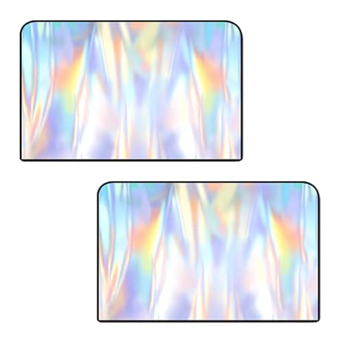 2PCS Car Side Window Sun Shade, UV Protection Car Windshield Window Cover, Magnetic Auto Rear Seat Privacy Curtain for Baby, Universal Camping Accessories for Block Sunlight (Rear) - size: Rear